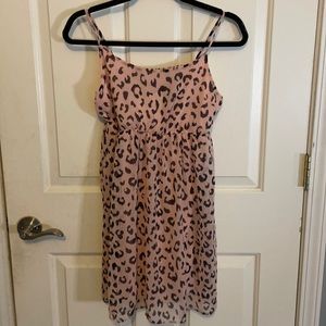 NWOT Pink Leopard Dress💕